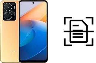 Numériser un document sur un vivo iQOO Z6 (China)