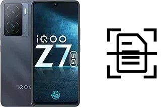 Numériser un document sur un vivo iQOO Z7