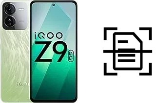 Numériser un document sur un vivo iQOO Z9