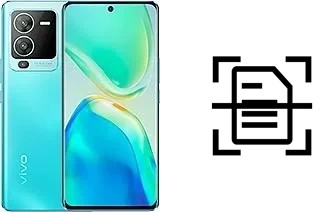 Numériser un document sur un vivo S15 Pro