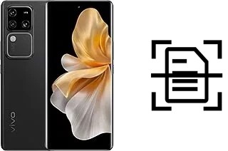 Numériser un document sur un vivo S18 Pro