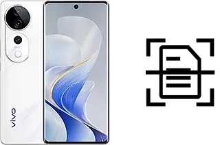 Numériser un document sur un vivo S19 Pro