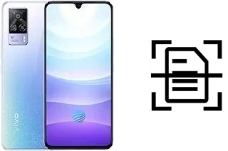 Numériser un document sur un vivo S9e