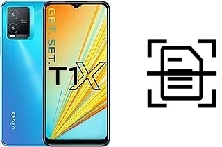 Numériser un document sur un vivo T1x (India)