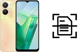 Numériser un document sur un vivo T2x (India)