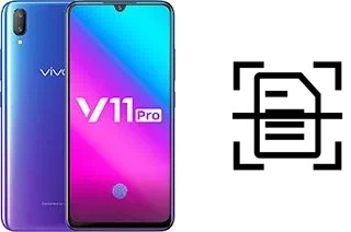 Numériser un document sur un vivo V11 (V11 Pro)