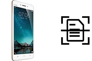 Numériser un document sur un vivo V3