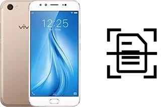 Numériser un document sur un vivo V5 Plus