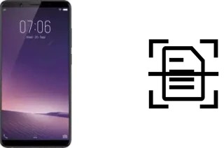 Numériser un document sur un Vivo V7Plus