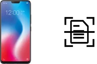 Numériser un document sur un Vivo V9 Pro