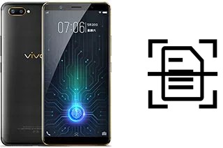 Numériser un document sur un vivo X20 Plus UD