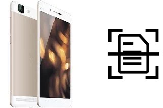 Numériser un document sur un vivo X5Max Platinum Edition