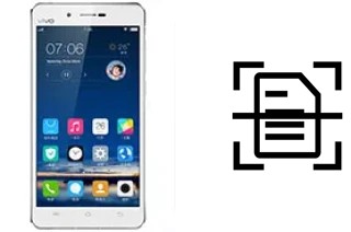 Numériser un document sur un vivo X5Max