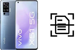 Numériser un document sur un vivo X51 5G