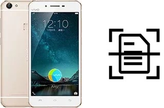 Numériser un document sur un vivo X6