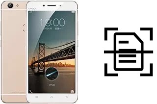 Numériser un document sur un vivo X6S Plus