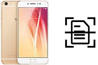 Numériser un document sur un vivo X7