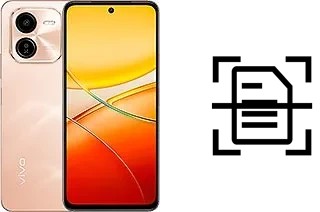 Numériser un document sur un vivo Y37 Pro