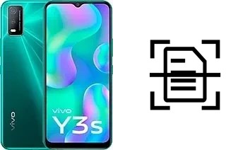 Numériser un document sur un vivo Y3s (2021)