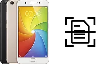 Numériser un document sur un vivo Y69