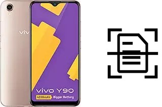 Numériser un document sur un vivo Y90