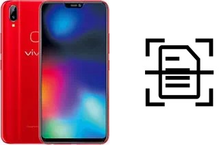 Numériser un document sur un vivo Z1i