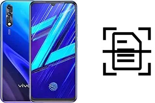 Numériser un document sur un vivo Z1x