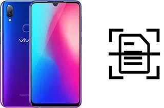 Numériser un document sur un vivo Z3