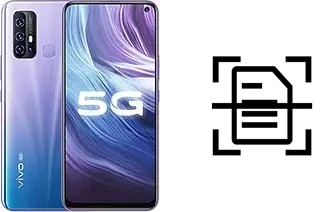 Numériser un document sur un vivo Z6 5G