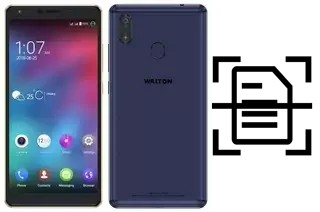 Numériser un document sur un Walton Primo GM3