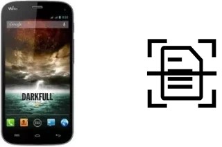 Numériser un document sur un Wiko Darkfull