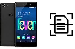 Numériser un document sur un Wiko Fever 4G