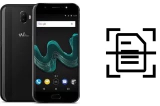 Numériser un document sur un Wiko WIM