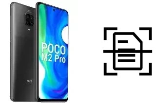 Numériser un document sur un Xiaomi Poco M2 Pro