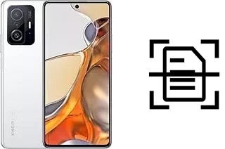 Numériser un document sur un Xiaomi 11T Pro