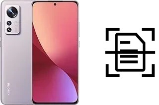 Numériser un document sur un Xiaomi 12