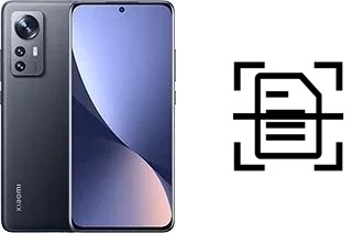 Numériser un document sur un Xiaomi 12X