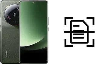 Numériser un document sur un Xiaomi 13 Ultra