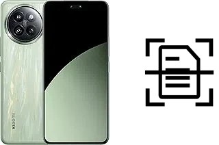 Numériser un document sur un Xiaomi 14 Civi