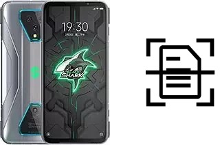 Numériser un document sur un Xiaomi Black Shark 3 Pro