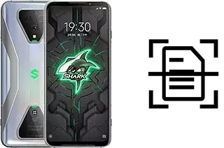 Numériser un document sur un Xiaomi Black Shark 3