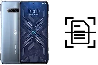 Numériser un document sur un Xiaomi Black Shark 4