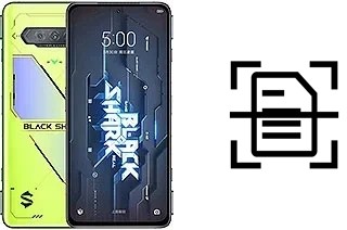 Numériser un document sur un Xiaomi Black Shark 5 RS