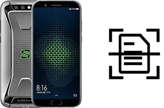 Numériser un document sur un Xiaomi Black Shark