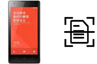 Numériser un document sur un Xiaomi Redmi