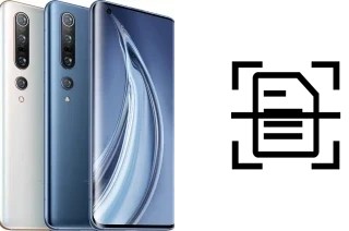 Numériser un document sur un Xiaomi Mi 10 Pro