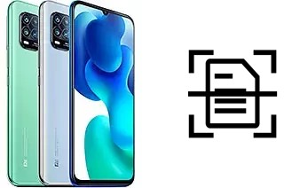 Numériser un document sur un Xiaomi Mi 10 Lite Zoom