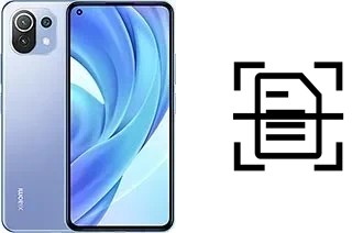 Numériser un document sur un Xiaomi Mi 11 Lite