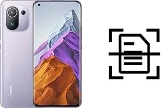 Numériser un document sur un Xiaomi Mi 11 Pro