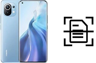 Numériser un document sur un Xiaomi Mi 11